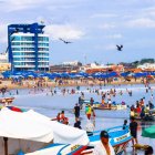 General Villamil Playas es uno de los balnearios más visitados durante el feriado de Carnaval.