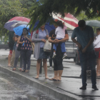 Lluvias en el país.