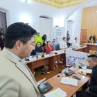 El alcalde de Riobamba, Jhon Vinueza.