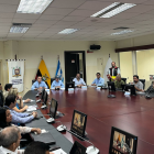 Sesión del COE del Guayas.