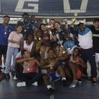 Parte de la delegación provincial de Guayas que se quedó con el título nacional sub-23.