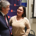 Guillermo Lasso participó como conferencista en  London School of Economics.