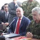 El ministro de Defensa, Gian Carlo Loffredo,