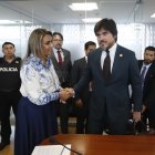 El ministro José De La Gasca asistió ayer a la Asamblea por una de las reformas.