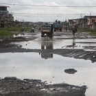 En la cooperativa Nuevos Horizontes en Durán, las clases han pasado a ser presenciales en dos planteles de la zona por la dificultad que hay para transitar y el estado en el que encuentras los centros escolares.