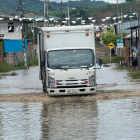 Desbordamiento del río Portoviejo.