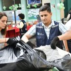 Reciclaje. Instituciones educativas en Guayaquil lograron recolectar una tonelada de plástico ayudando al medioambiente.