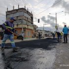 Calle Sixto Chang es reparada un año después.