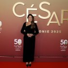 Karla Sofia Gascon a su llegada en los ceremonia 50th de los Premios César.