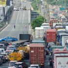 La vía se mantuvo cerrada en las primeras horas de la mañana