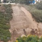 Un deslizamiento de tierra ocurrido en La Pampa, parroquia Pomasqui, activó las alarmas entre los residentes en el 2024