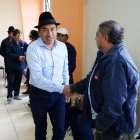 Leonidas Iza, candidato de Pachakutik, quedó tercer en las elecciones generales.