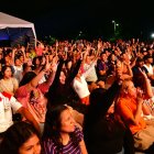 Concierto. Varios artistas se presentaron el pasado sábado en el parque Samames.