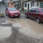 Una de las calles en la ciudadela Martha de Roldós.