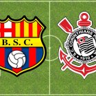 Barcelona Sc recibe al Corinthians por Copa Libertadores.
