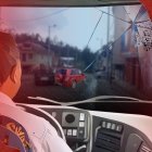 Ilustración para graficar este artículo relacionado con el accidente fatal de Sayausí, Cuenca, el 1 de marzo pasado.