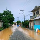 Inundaciones por creciente del río Tenguel.