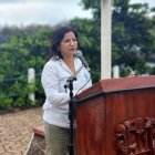 Autoridad. Mariuxi Farías es la nueva directora del Parque Nacional Galápagos, desde el martes 4 de marzo de 2025.