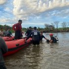 Rescate. Las autoridades indicaron que la labor tuvo mucha dificultad.