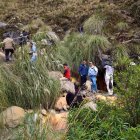 Evaluación. Las autoridades aún continúan observando las condiciones del terreno, el cual ha empeorado desde que se anunció su cierre.