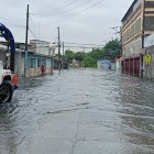 Las inundaciones fueron uno de los problemas más comunes el fin de semana de carnaval en Guayaquil.
