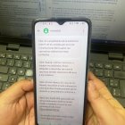 El mensaje que está llegando por SMS informando sobre la sentencia de la Corte Constitucional del Ecuador.