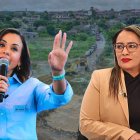 Emergencia en Engabao condujo a la gobernadora del Guayas a criticar la gestión de la prefecta Aguiñaga.