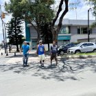 Ausencia. En Urdesa como en otras ciudadelas, las líneas de cruce peatonal no están delimitadas en la calzada. Estas señalan dónde el peatón tiene derecho de paso obligatorio.