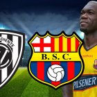 Felipe Caicedo debutó con Barcelona SC en el Copa Libertadores 2025.