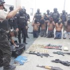 12 personas en 200 allanamientos realizados en operativos en Socio Vivienda 1 y 2, Nueva Prosperina, Guacharaca y La Barraca.