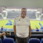 Jorge Guzmán estuvo presente en el estadio George Capwell en el empate 0-0 ante Macará