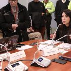 Pamela Aguirre preside la Comisión de Fiscalización. La mesa señaló que el Gobierno se niega a entregar información de la concesión del campo Sacha.