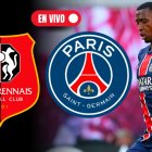 Rennes recibe a PSG en la Ligue 1 de Francia.