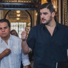 El alcalde Aquiles Álvarez, en una actividad en el palacio municipal.