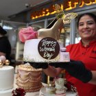 En la panadería y pastelería Erick han preparado tortas especiales por el Día de la Mujer.