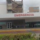 Delincuentes irrumpieron en el hospital Docente de Ambato, la madrugada de este domingo 9 de marzo.