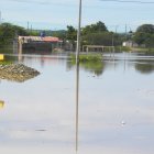 Así permanecen algunas localidades en la provincia de Santa Elena, también golpeada por el invierno.