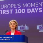 La presidenta de la Comisión Europea, Ursula von der Leyen.