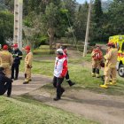 La búsqueda de un adolescente que cayó al río Tomebamba se mantiene en Cuenca.