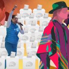 Fotomontaje sobre el movimiento indígena y la negativa de apoyar a la candidata del correísmo.