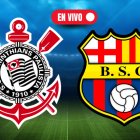 Corinthians recibe al Barcelona SC en el Neo Química Arena de Sao Paulo.
