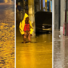 Imágenes de las inundaciones en Manabí.