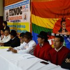 La Conaie se reunió con demás organizaciones sociales de cara a la segunda vuelta electoral.