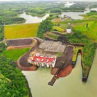 La presa Daule - Peripa fue inaugurada en 1988.