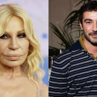 Donatella Versace y Dario Vitale.