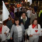 Decenas de moradores de Solanda salieron a la calle la Jota para exigir más seguridad.