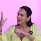 Autoridad. La ministra Inés Manzano durante su encuentro con EXPRESO.