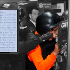 Carta de Mayra Salazar a su abogado.