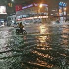 Referencial. En los últimos días, Guayaquil ha registrado calles con acumulación de agua.