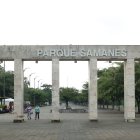 Vista de una parte del Parque Samanes.